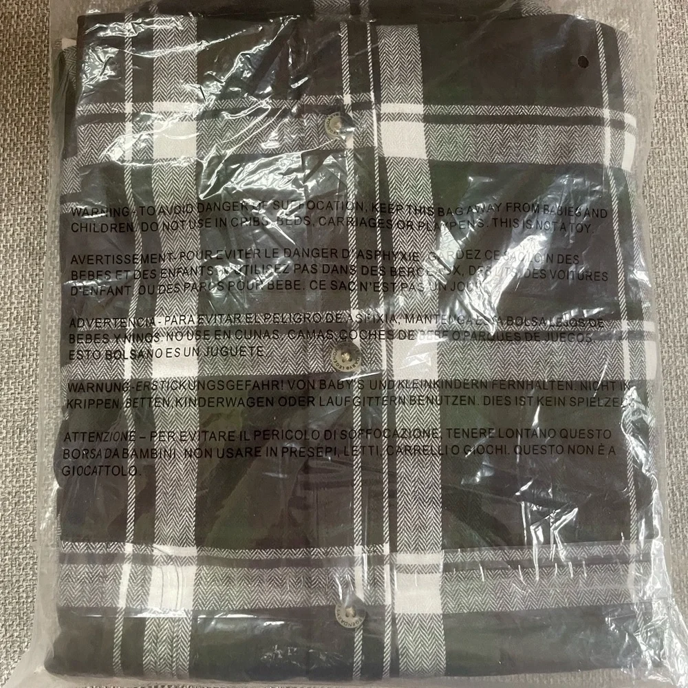 Legendary Whitetails Forest Green Plaid Shirt — New with tags - Picture 2 of 2